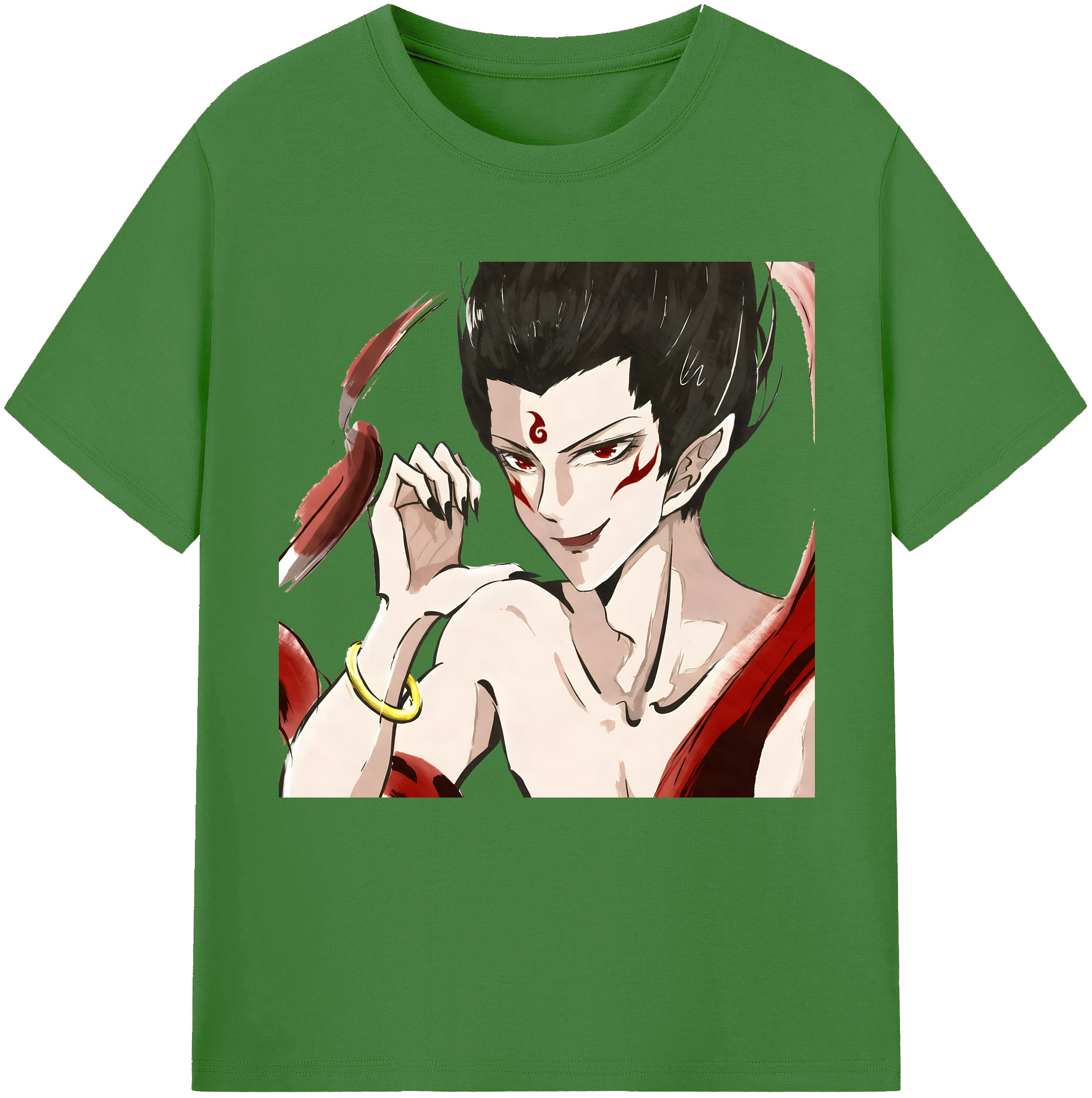 （画像用） Ne Zha 2 ナタ 魔童の大暴れ レディースカジュアルプリントTシャツ（綿100％）